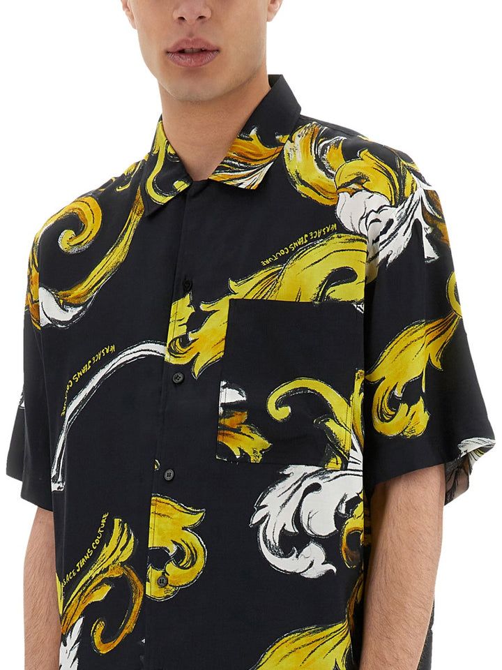 Versace Jeans Couture Shirts - Black | Wanan Luxury
