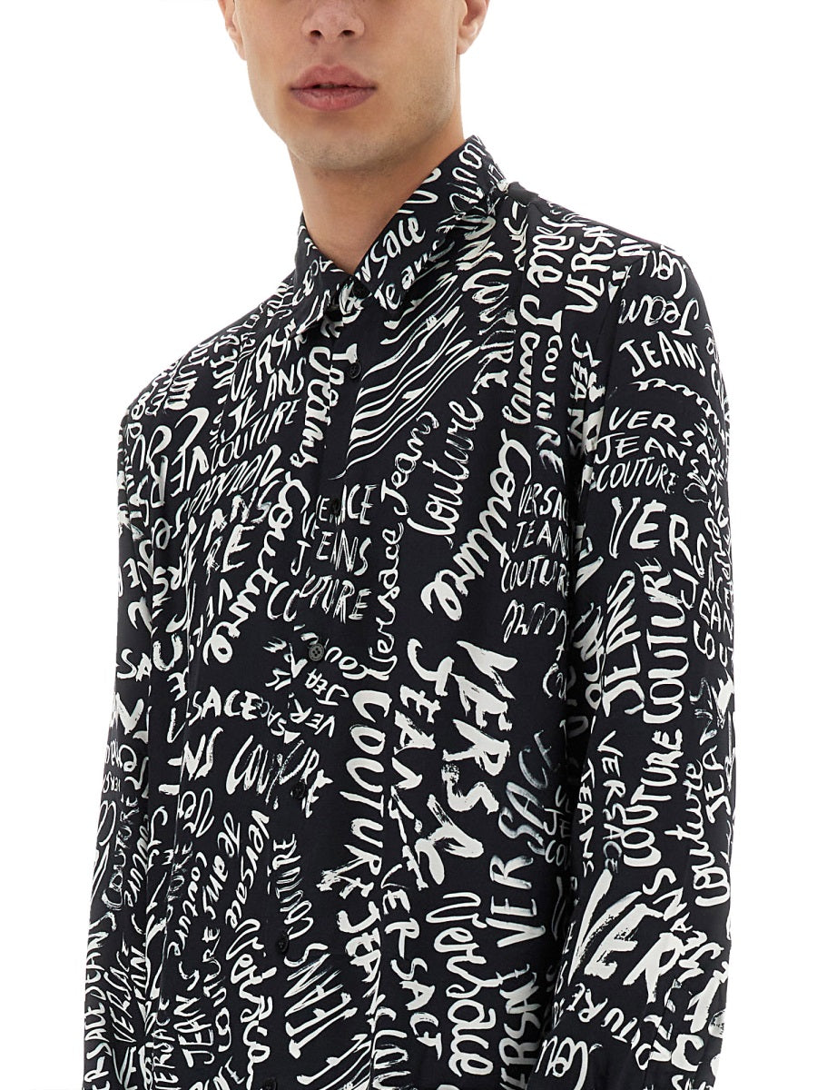 Versace Jeans Couture Shirts - Black | Wanan Luxury