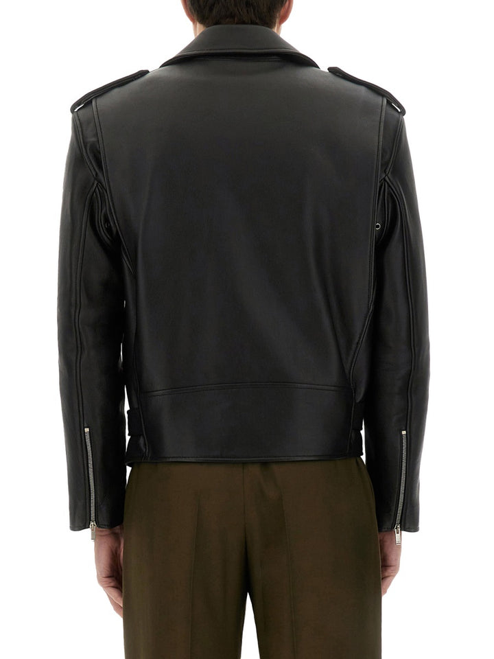 Saint Laurent Leather Jackets - Black | 118a47d75dc58298892d561a66144f45698e95b1