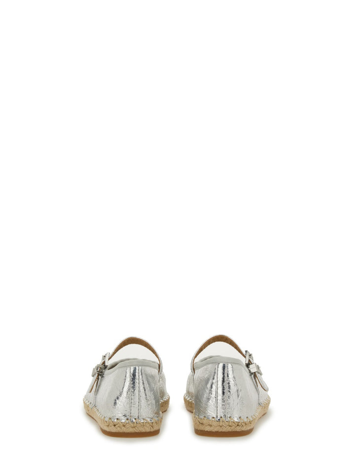 Michael Kors Flat Shoes - Silver | Wanan Luxury