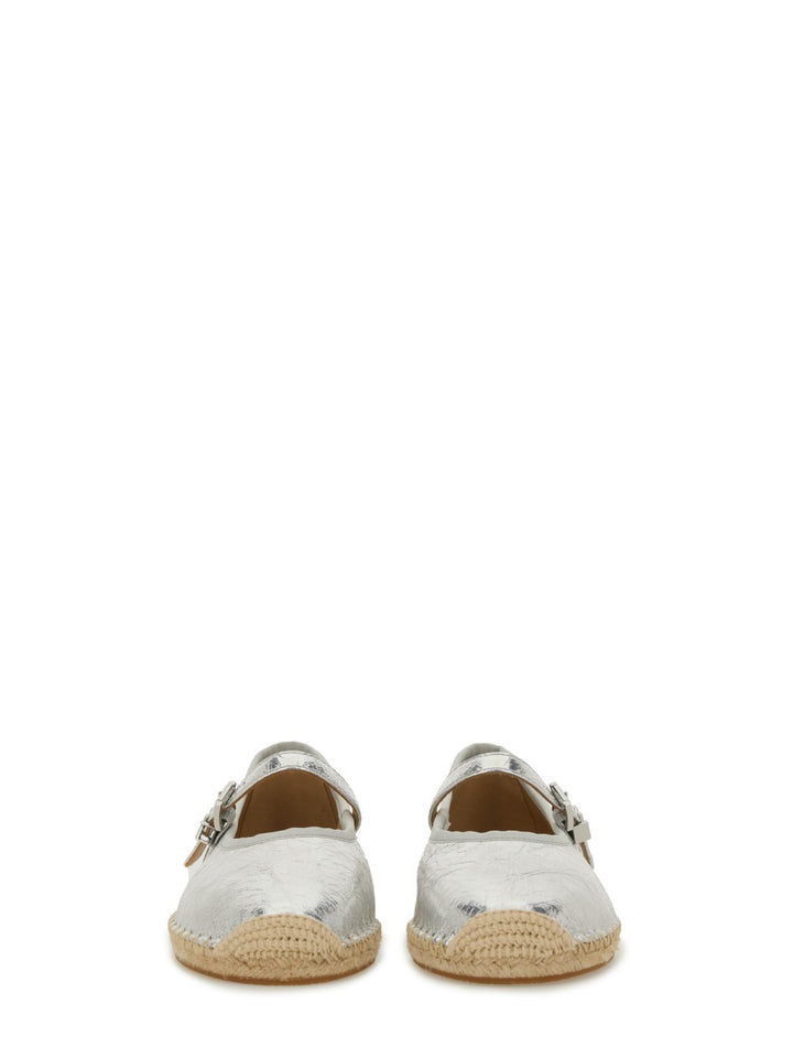 Michael Kors Flat Shoes - Silver | Wanan Luxury