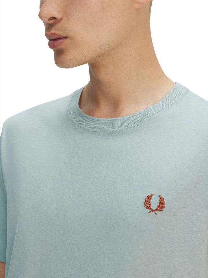 Fred Perry T shirts - White, Light Blue | Wanan Luxury