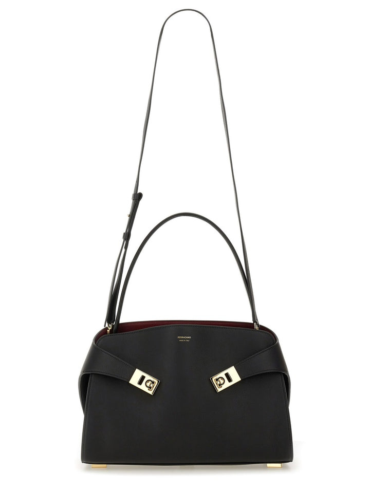 Ferragamo Shoulder Bags - Black | Wanan Luxury