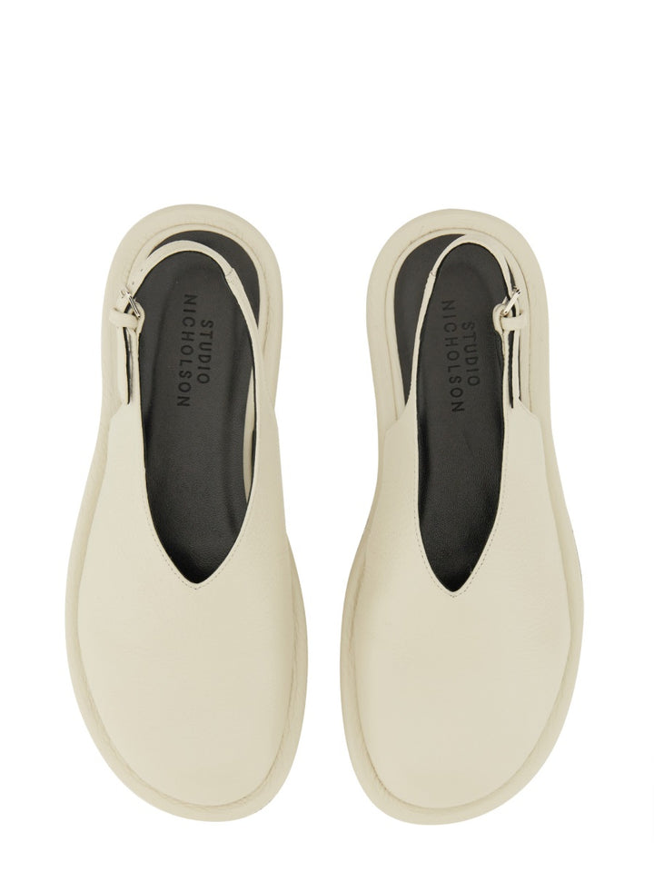 Studio Nicholson Flat Shoes - White | Wanan Luxury