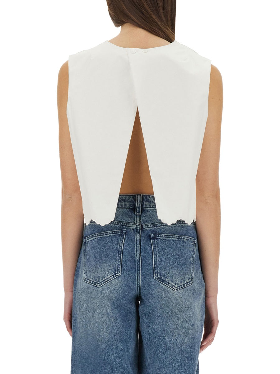 Patou Tops - White | Wanan Luxury