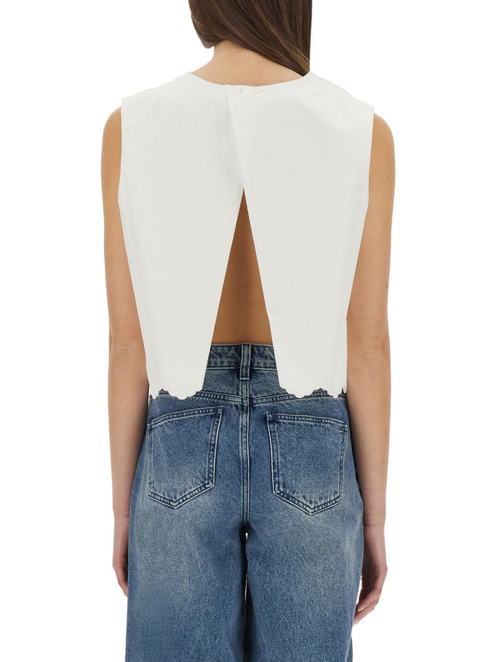 Patou Tops - White | Wanan Luxury