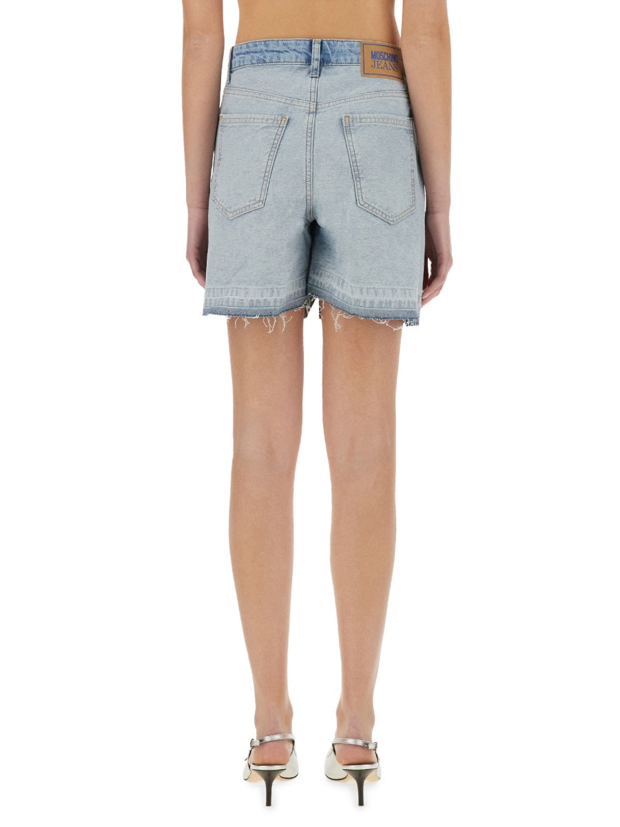 Moschino Jeans Shorts - Blue | Wanan Luxury