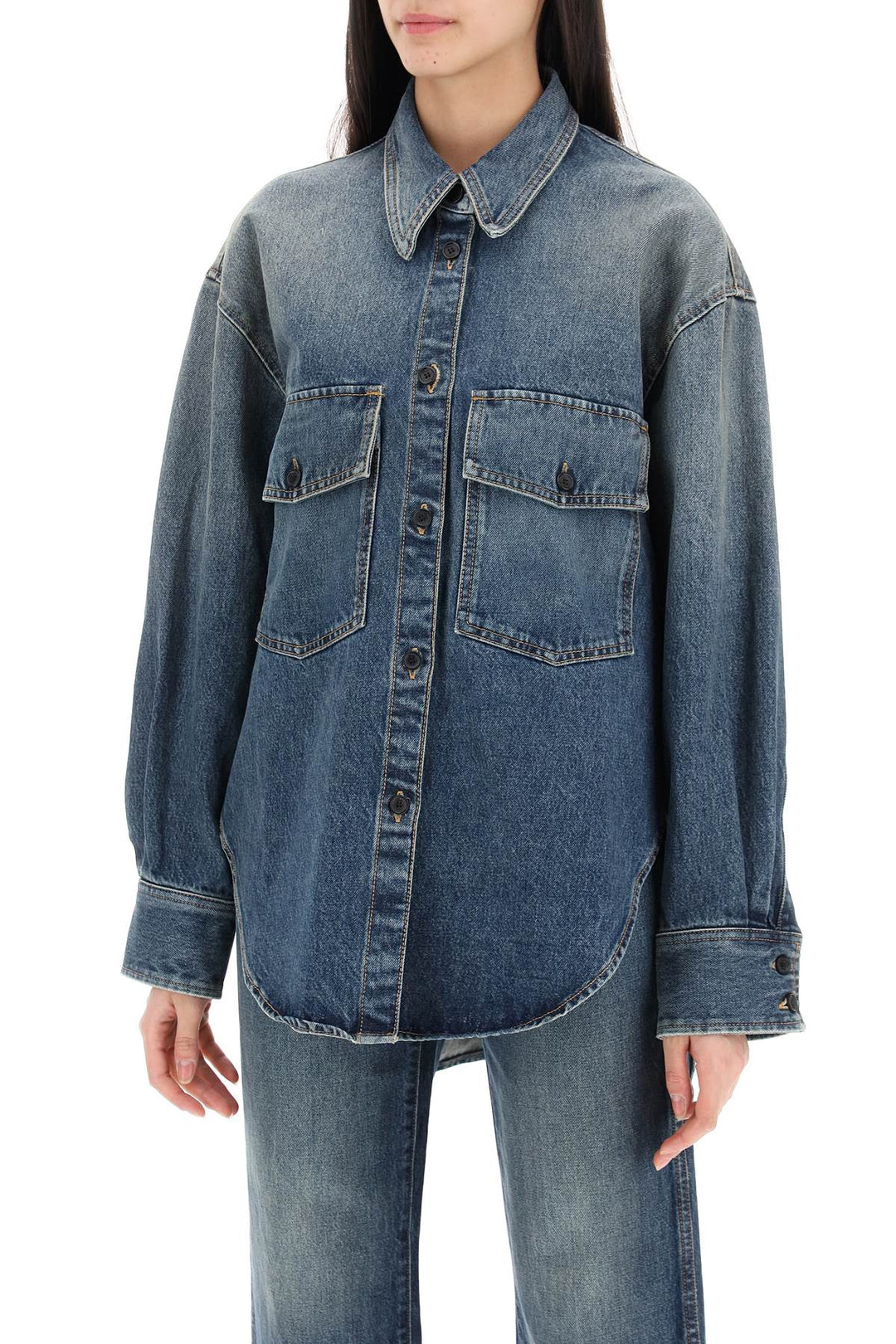 Overshirt In Denim Mahmet