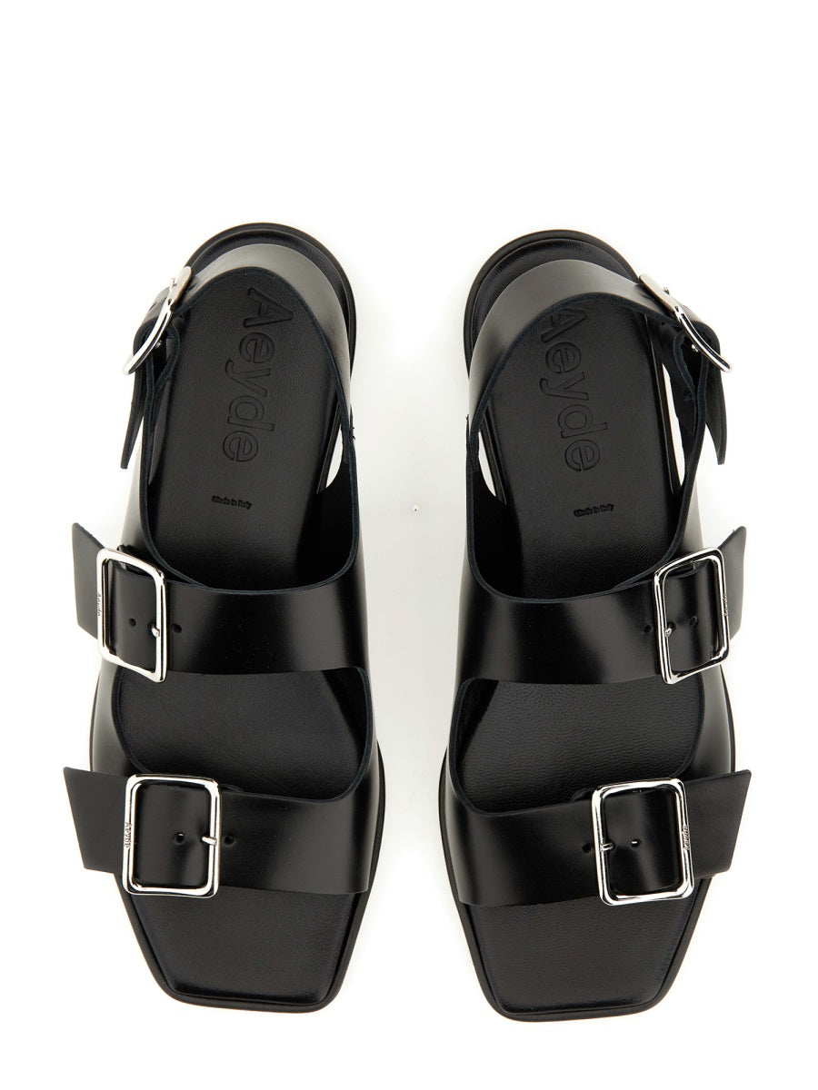 Aeyde Sandals - Black | Wanan Luxury
