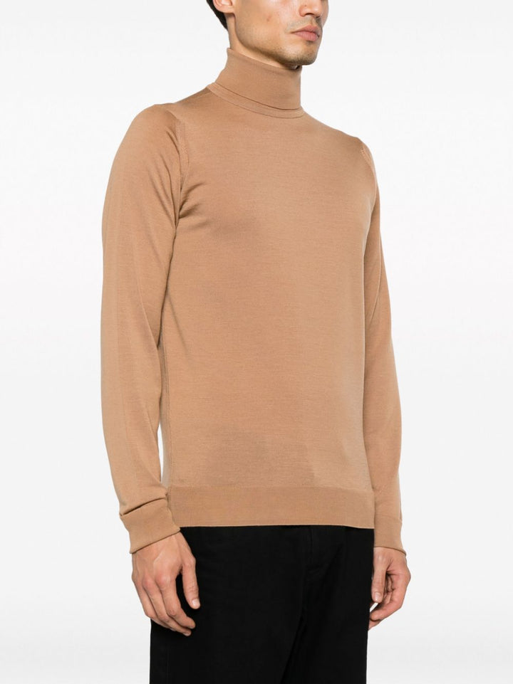 John Smedley Turtle neck - Nude & Neutrals | 6cbdd96772d137222901be64e1bbabbed9edf417