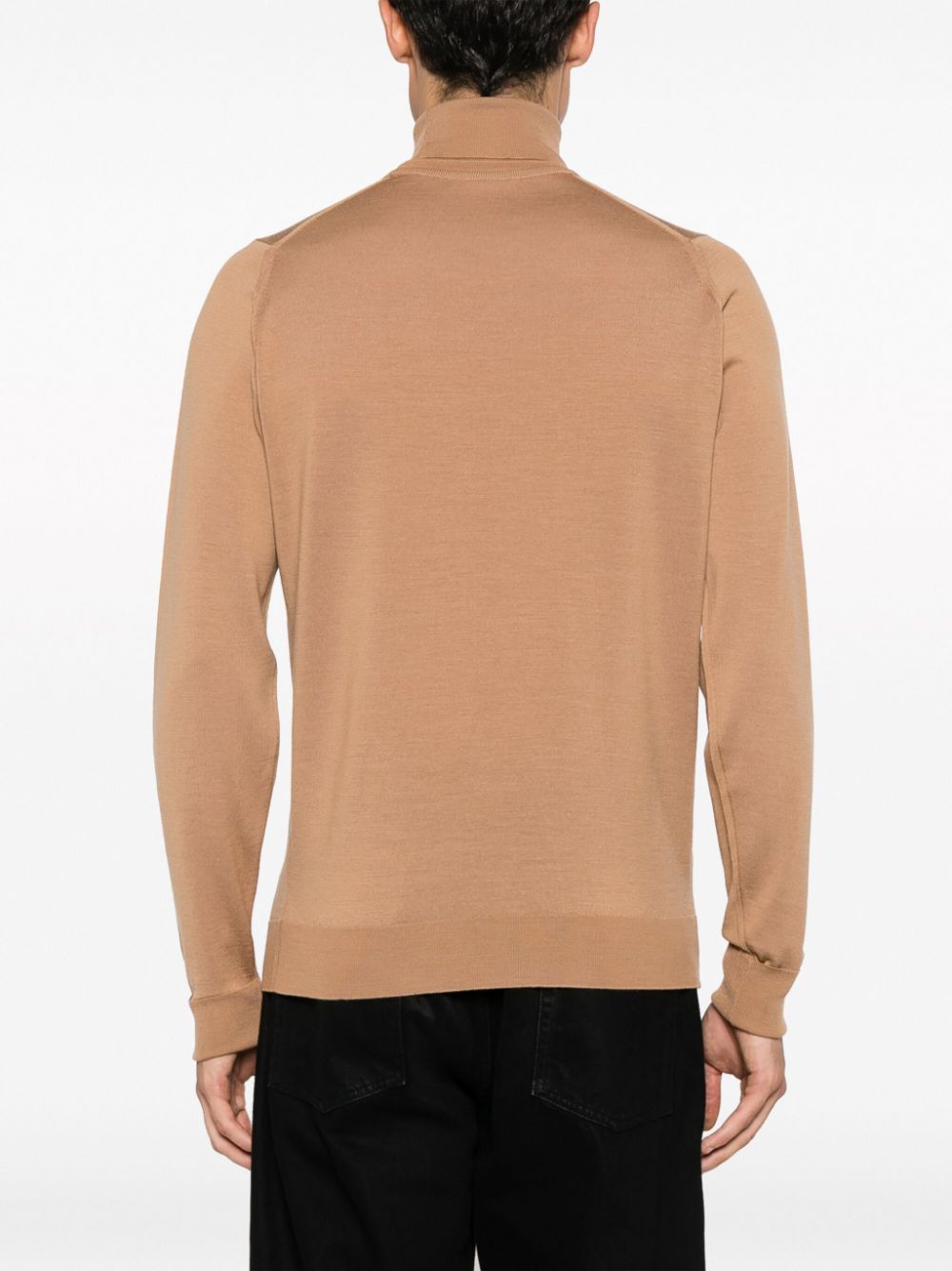 John Smedley Turtle neck - Nude & Neutrals | 43d35acb190763b65c06f08d2861b632f37dbd50
