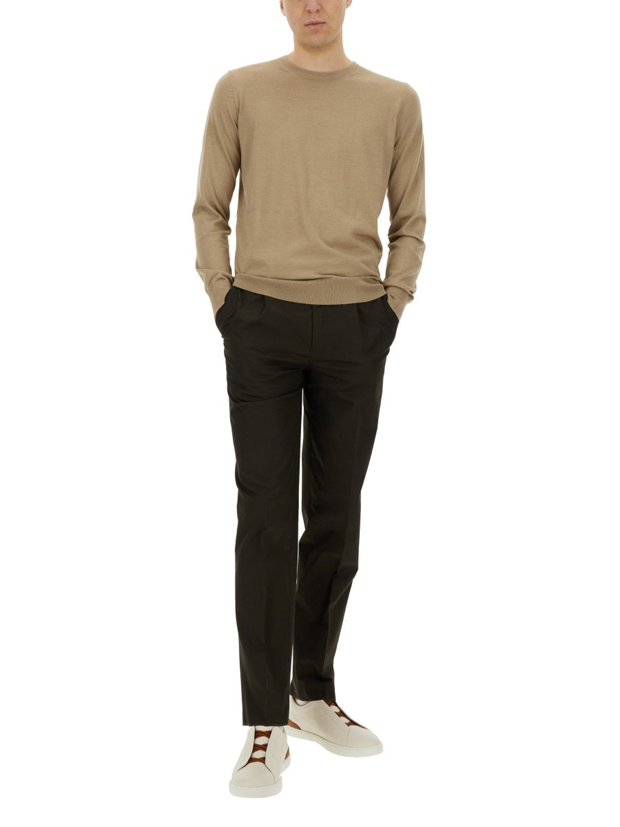 Zegna Polo - Beige | Wanan Luxury