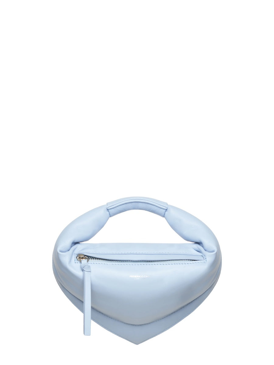 Federico Cina Hand Bags - White, Light Blue | Wanan Luxury