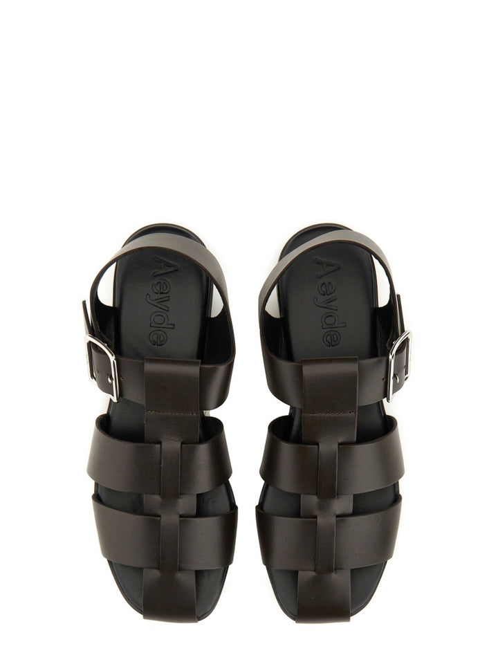 Aeyde Sandals - Brown | Wanan Luxury