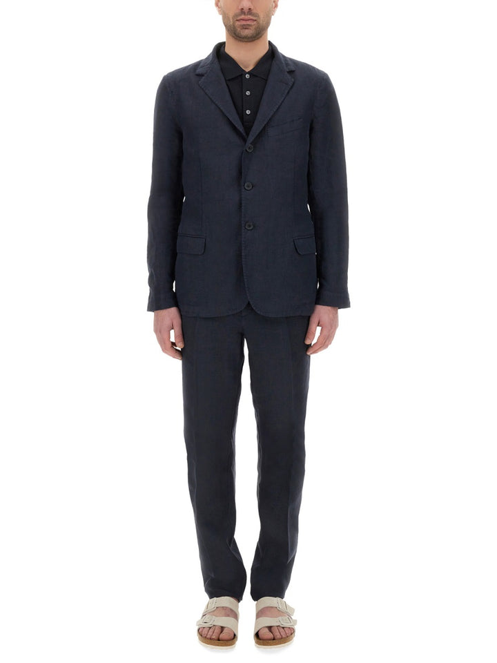 120% Lino Suits & Dresses - Blue | Wanan Luxury