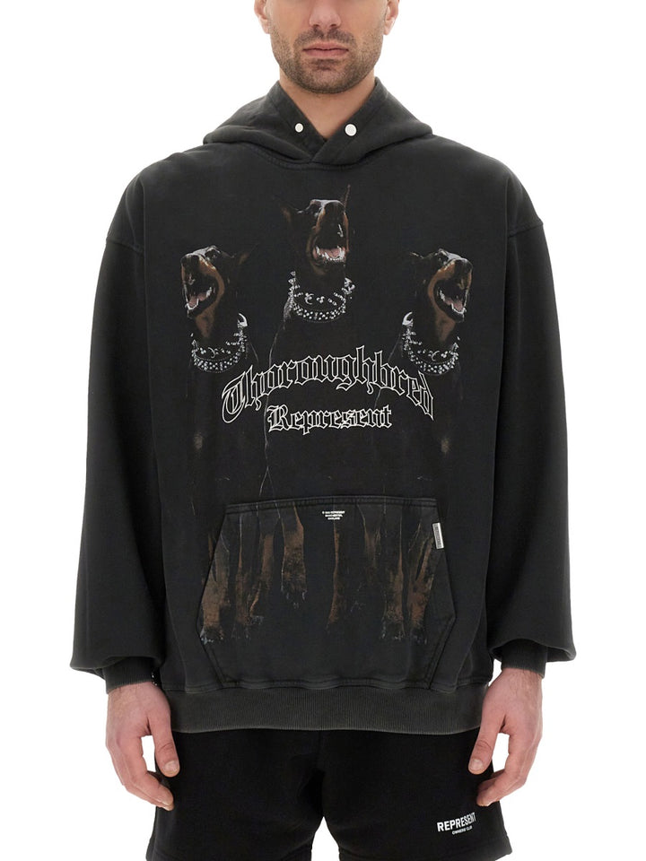 Represent Sweatshirts - Black | Wanan Luxury