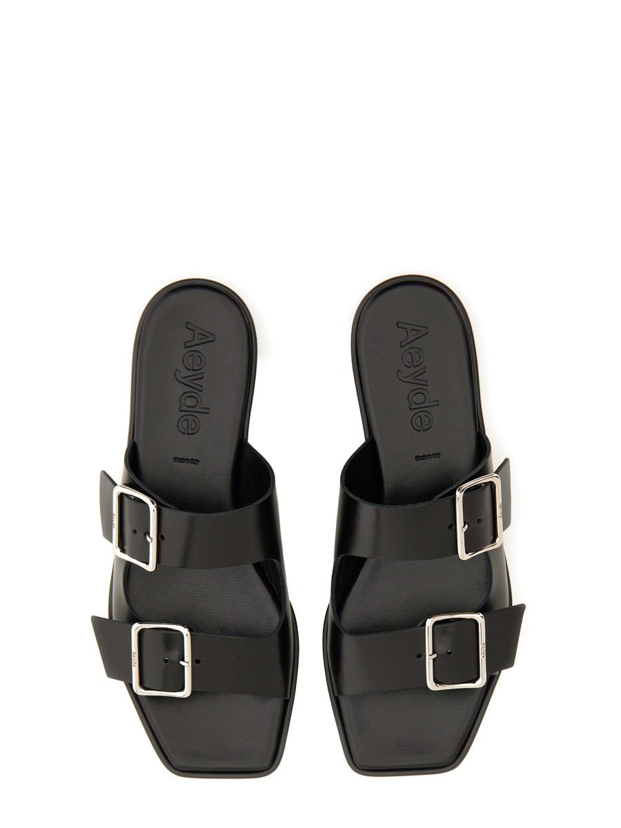 Aeyde Sandals - Black | Wanan Luxury