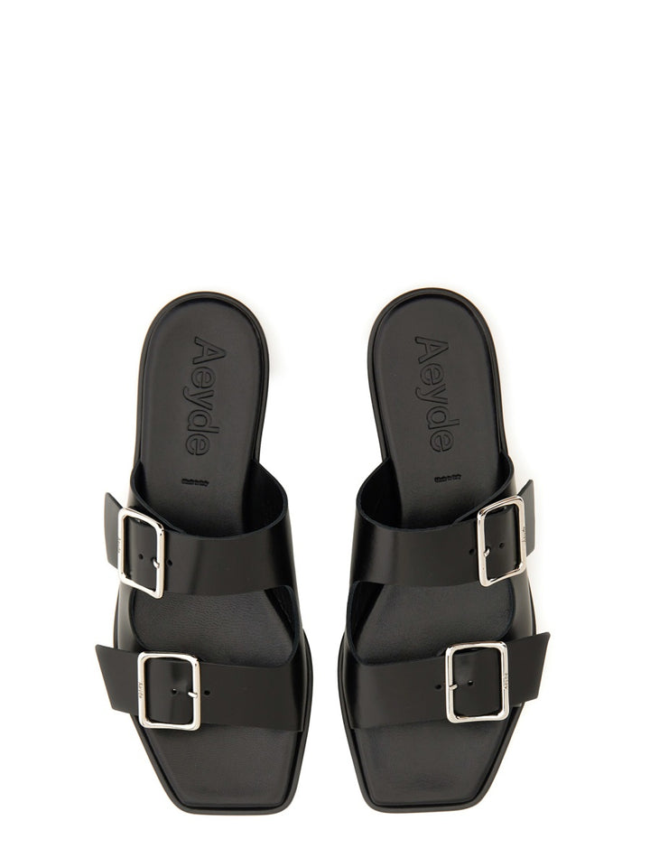 Aeyde Sandals - Black | Wanan Luxury
