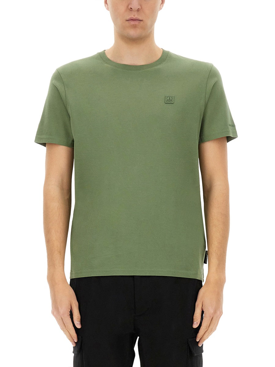 Moose Knuckles T shirts - Green | Wanan Luxury