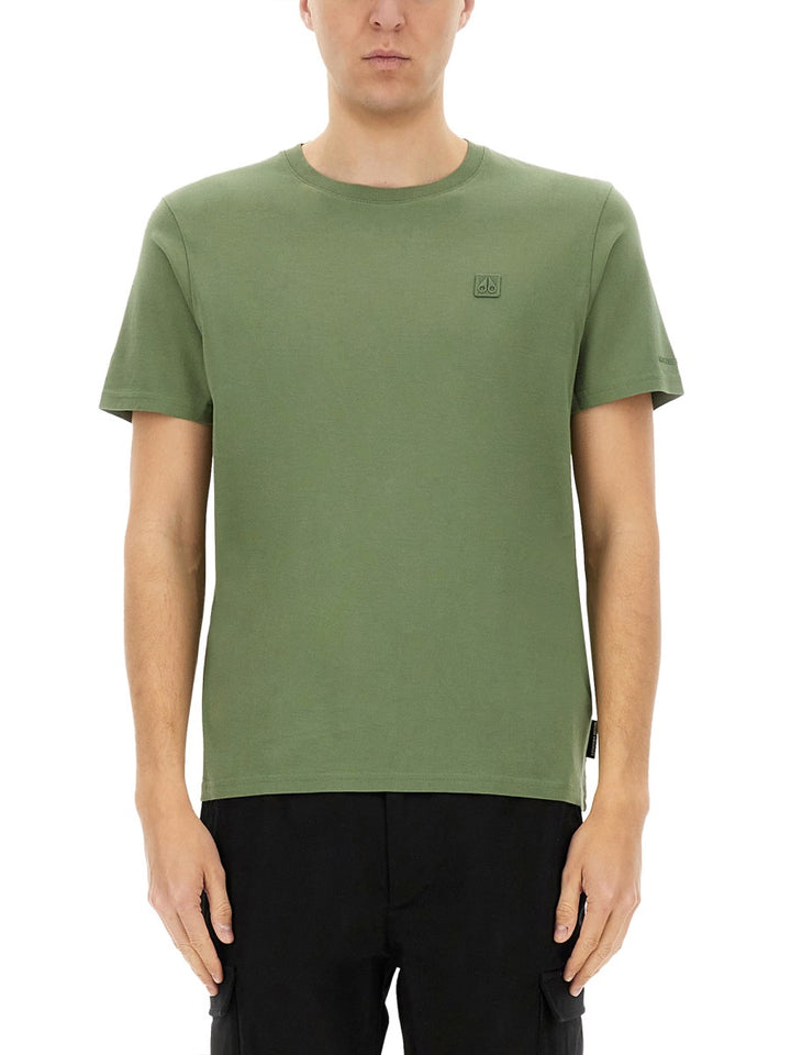 Moose Knuckles T shirts - Green | Wanan Luxury