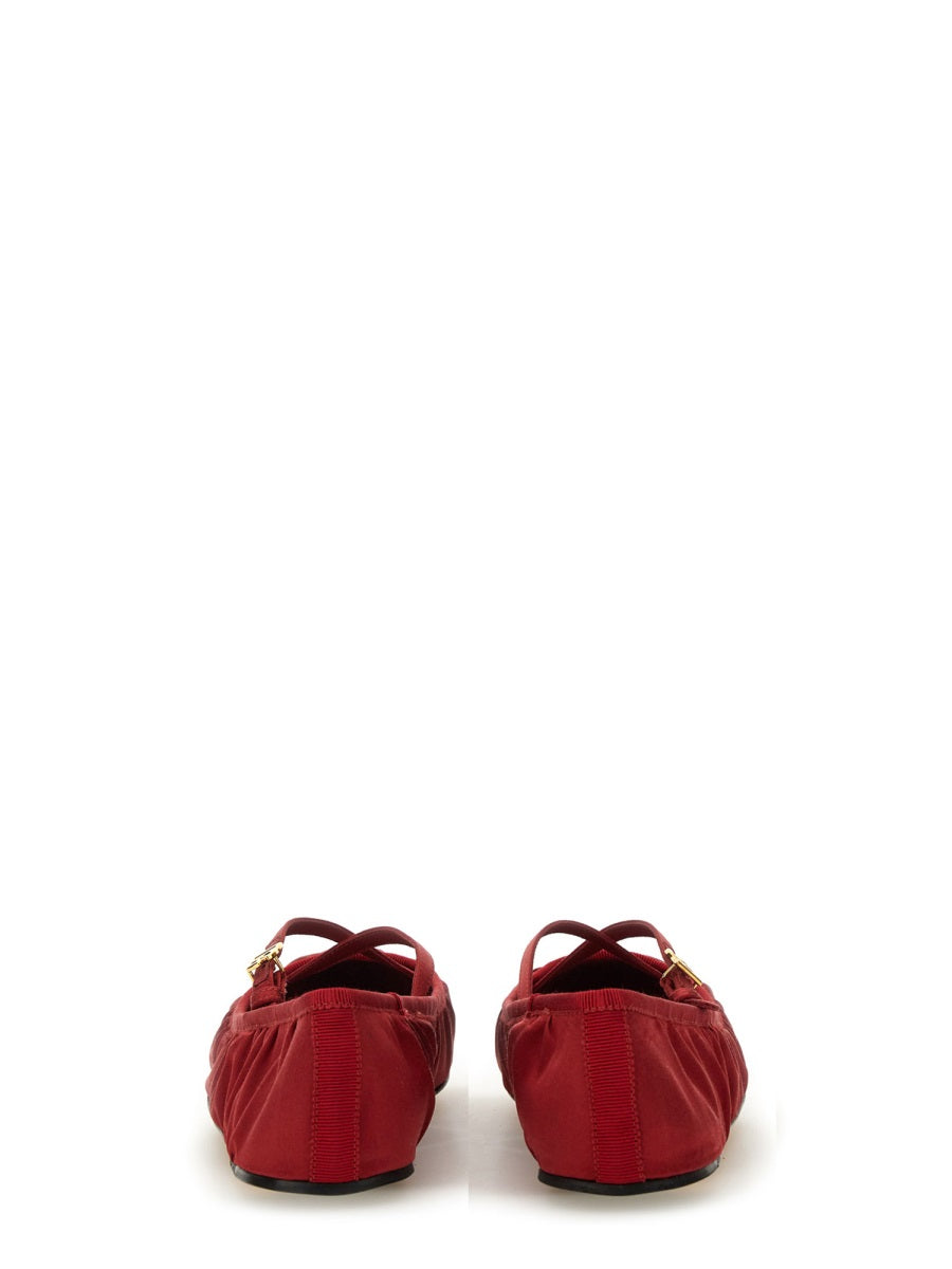 Dolce & Gabbana Flat Shoes - Red | Wanan Luxury