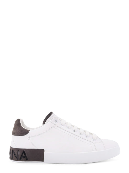 Low-Top Leather Sneakers