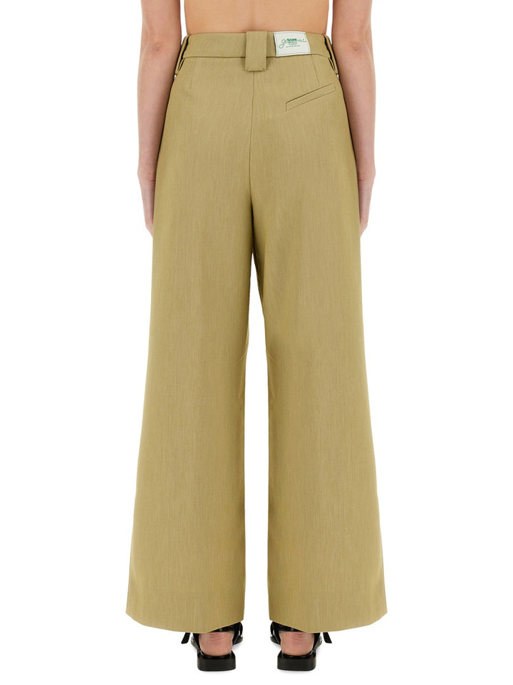 Ganni Pants - Beige | Wanan Luxury