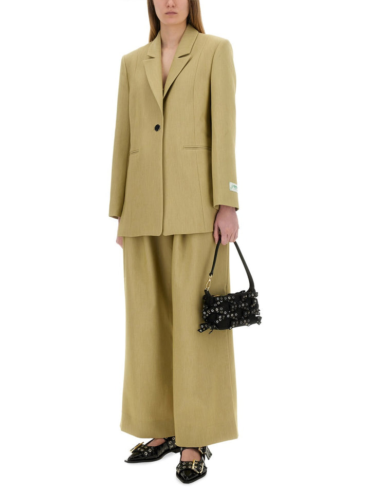 Ganni Pants - Beige | Wanan Luxury