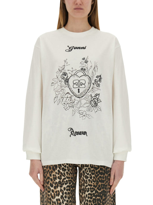 Cotton Embroidered T-Shirt