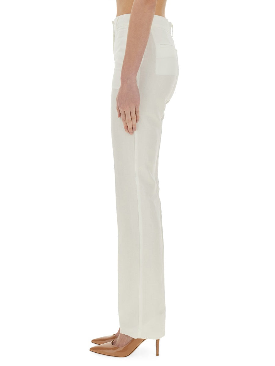 Sportmax Pants - White | 76073fcc3a371f11e66bb08925ead1fa08df6ad9