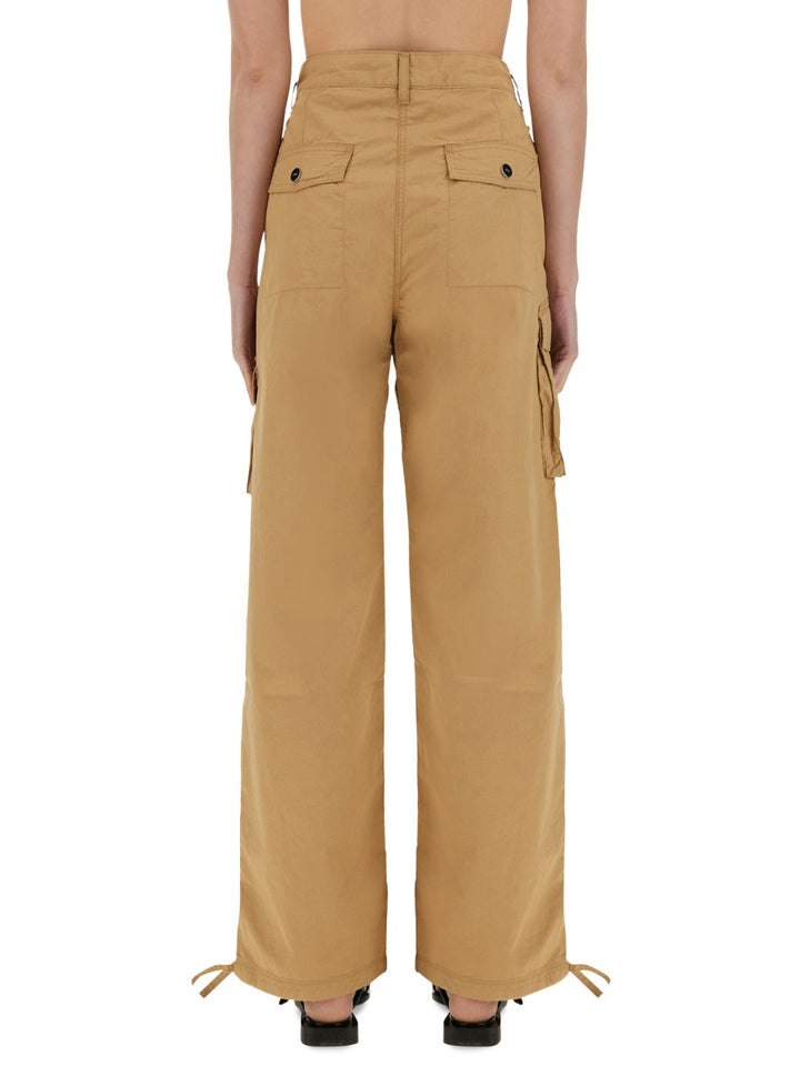 Ganni Pants - Beige | Wanan Luxury