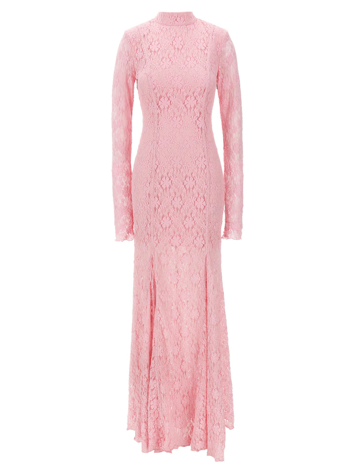 Maxi Lace Dress Dresses Pink