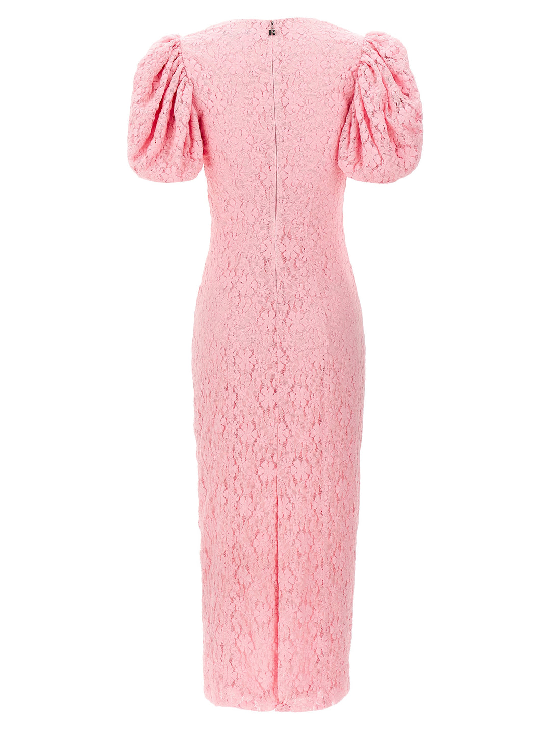 Lace Midi Dress Dresses Pink