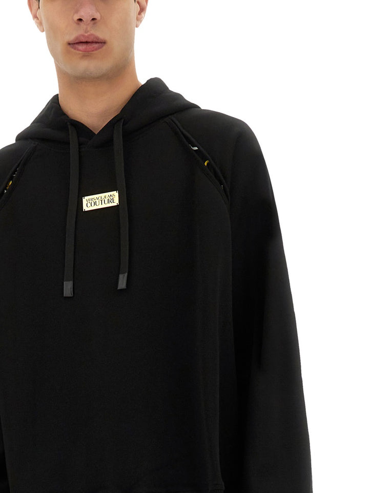 Versace Jeans Couture Sweatshirts - Black | Wanan Luxury