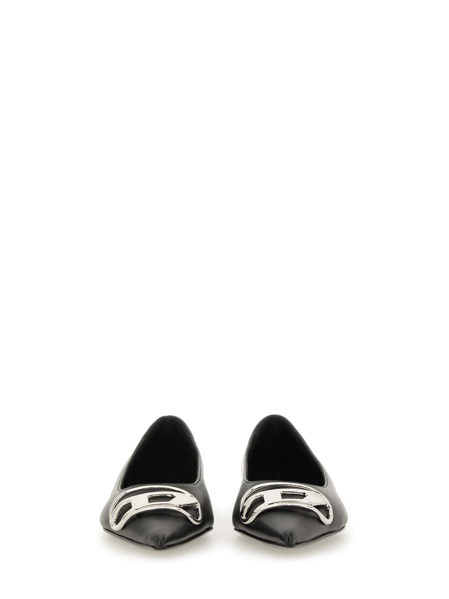 Diesel Flat Shoes - Black | Wanan Luxury