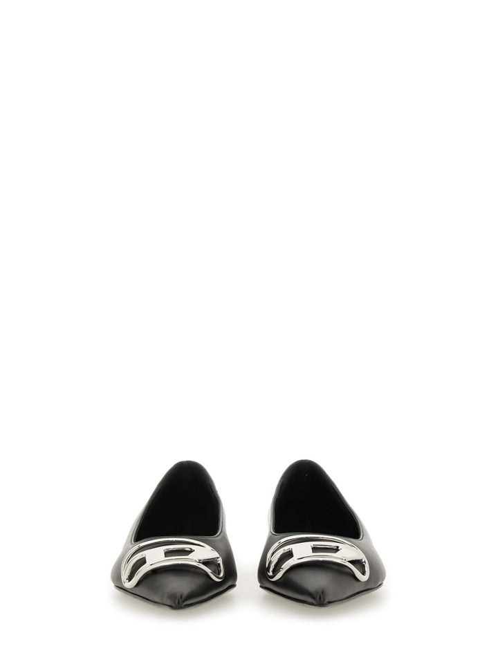 Diesel Flat Shoes - Black | Wanan Luxury