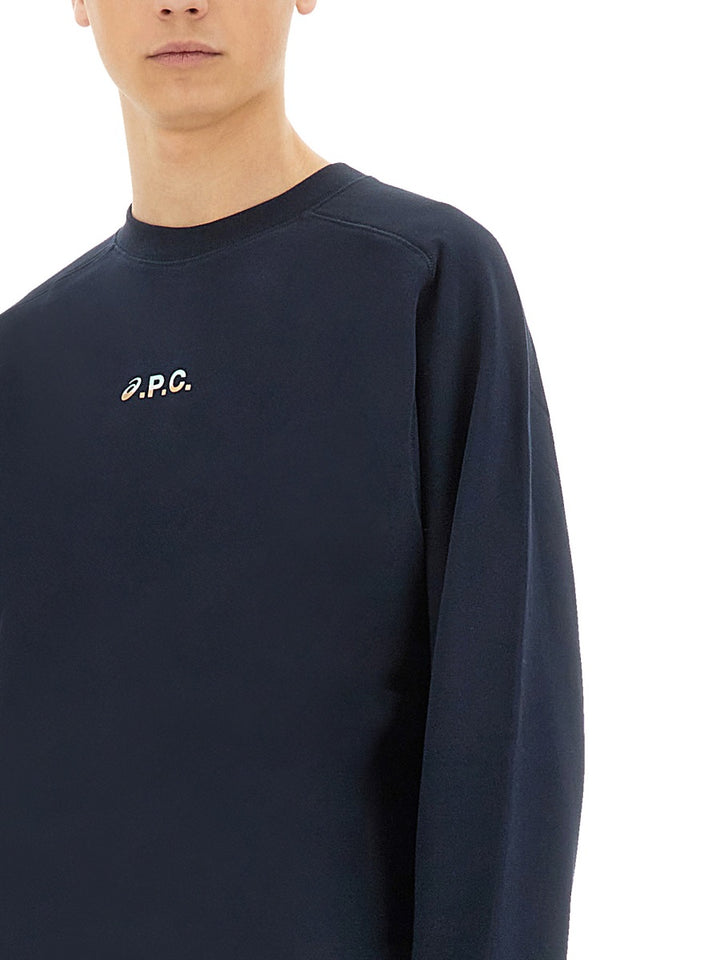 Asics x A.P.C. Sweatshirts - Blue | Wanan Luxury