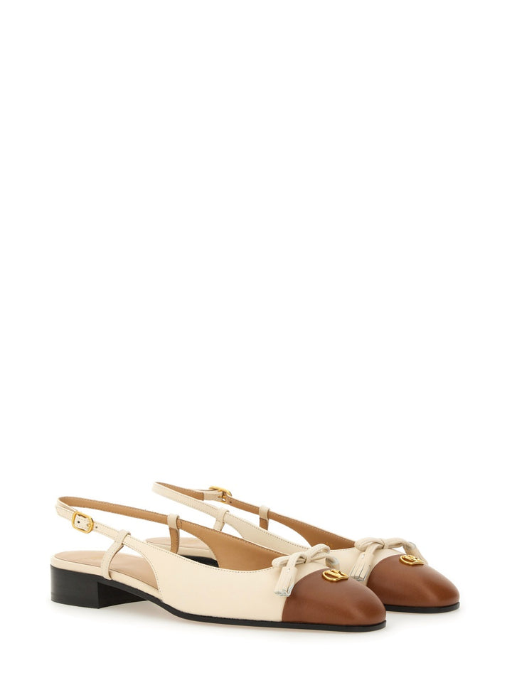 Valentino Garavani Flat Shoes - White | Wanan Luxury