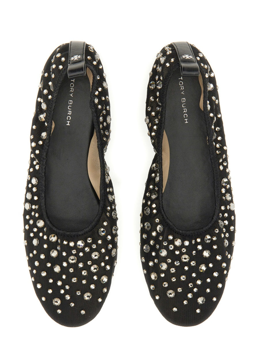 Tory Burch Flat Shoes - Black | Wanan Luxury