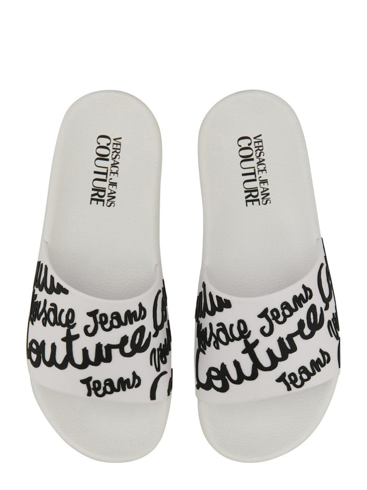 Versace Jeans Couture Sandals - White | Wanan Luxury