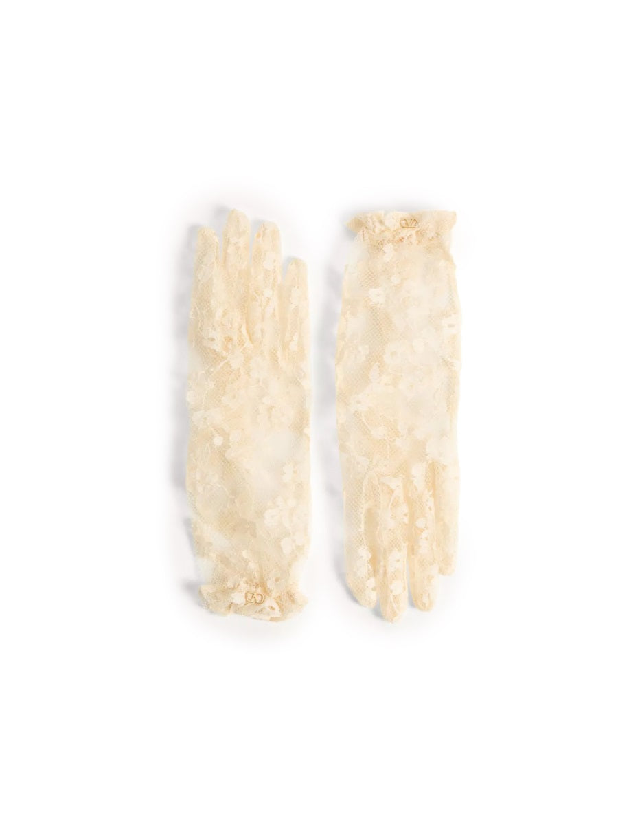Valentino Garavani Scarves & Gloves - White | Wanan Luxury