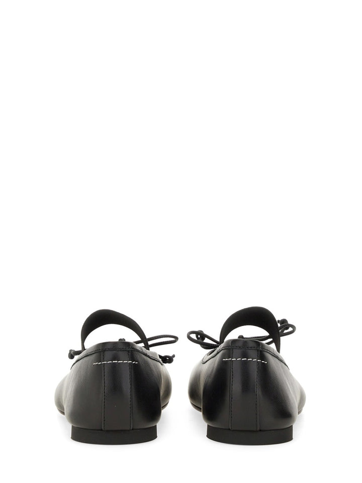 MM6 Maison Margiela Flat Shoes - Black | Wanan Luxury