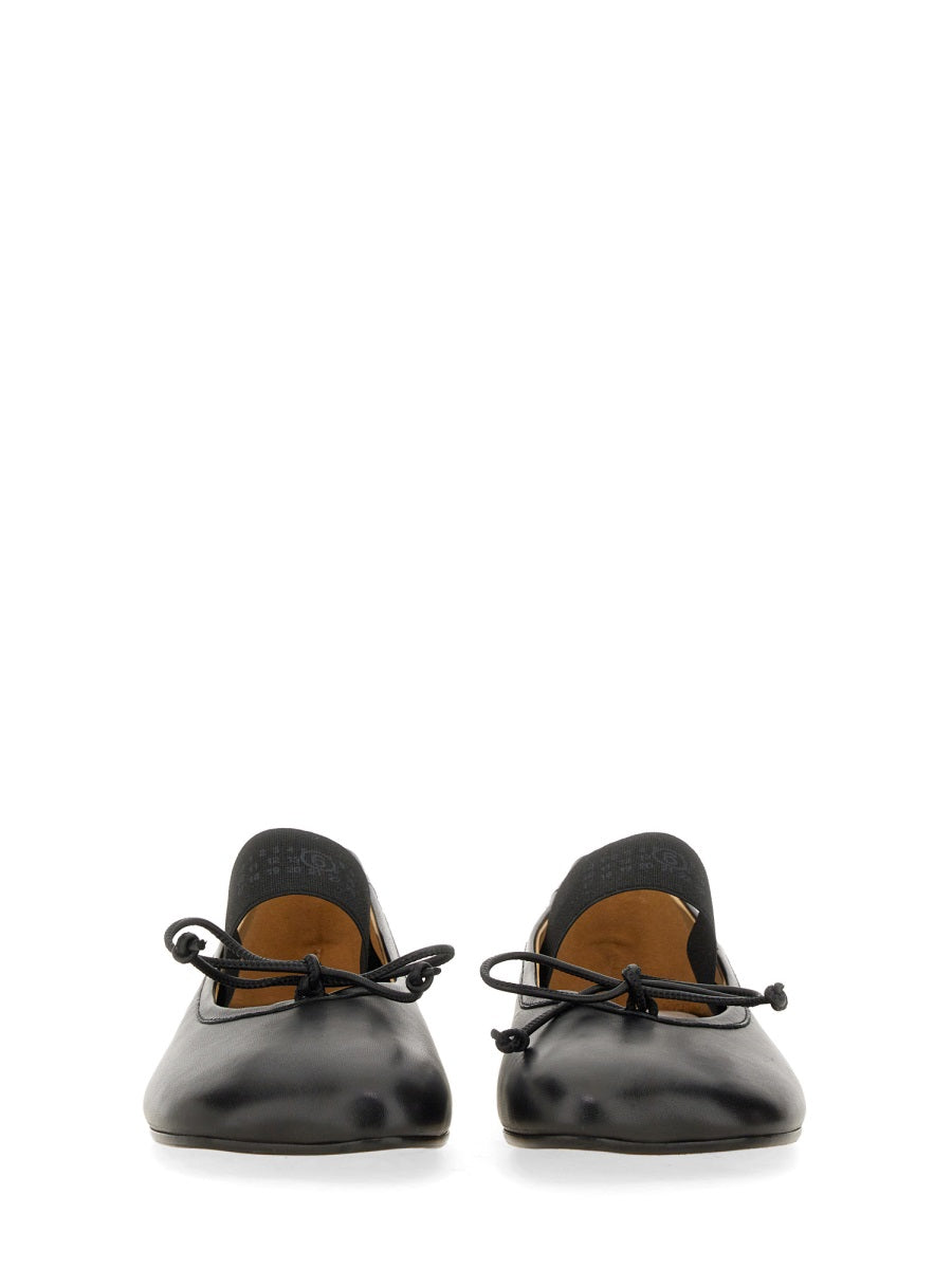MM6 Maison Margiela Flat Shoes - Black | Wanan Luxury