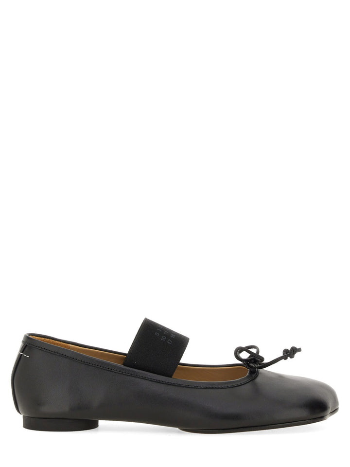 MM6 Maison Margiela Flat Shoes - Black | Wanan Luxury