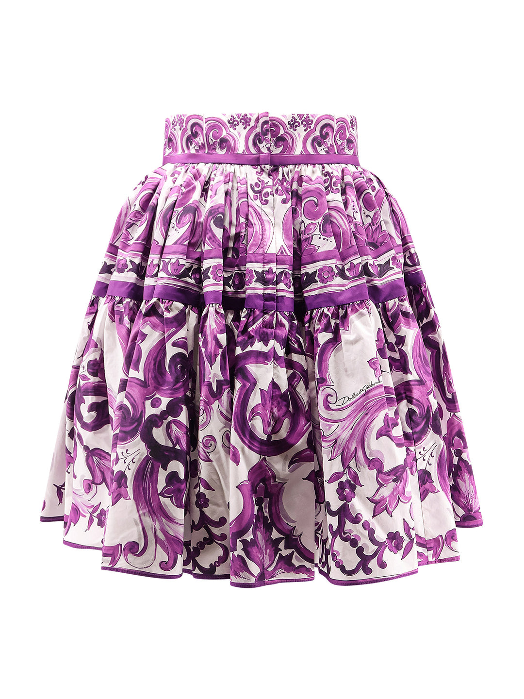 Dolce & Gabbana Skirts - MAIOLICA VIOLA | 10a088970c7af5e740e9d232e899135faeb61144