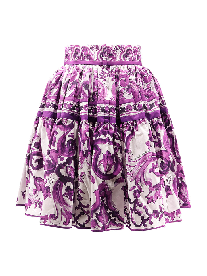 Dolce & Gabbana Skirts - MAIOLICA VIOLA | 10a088970c7af5e740e9d232e899135faeb61144