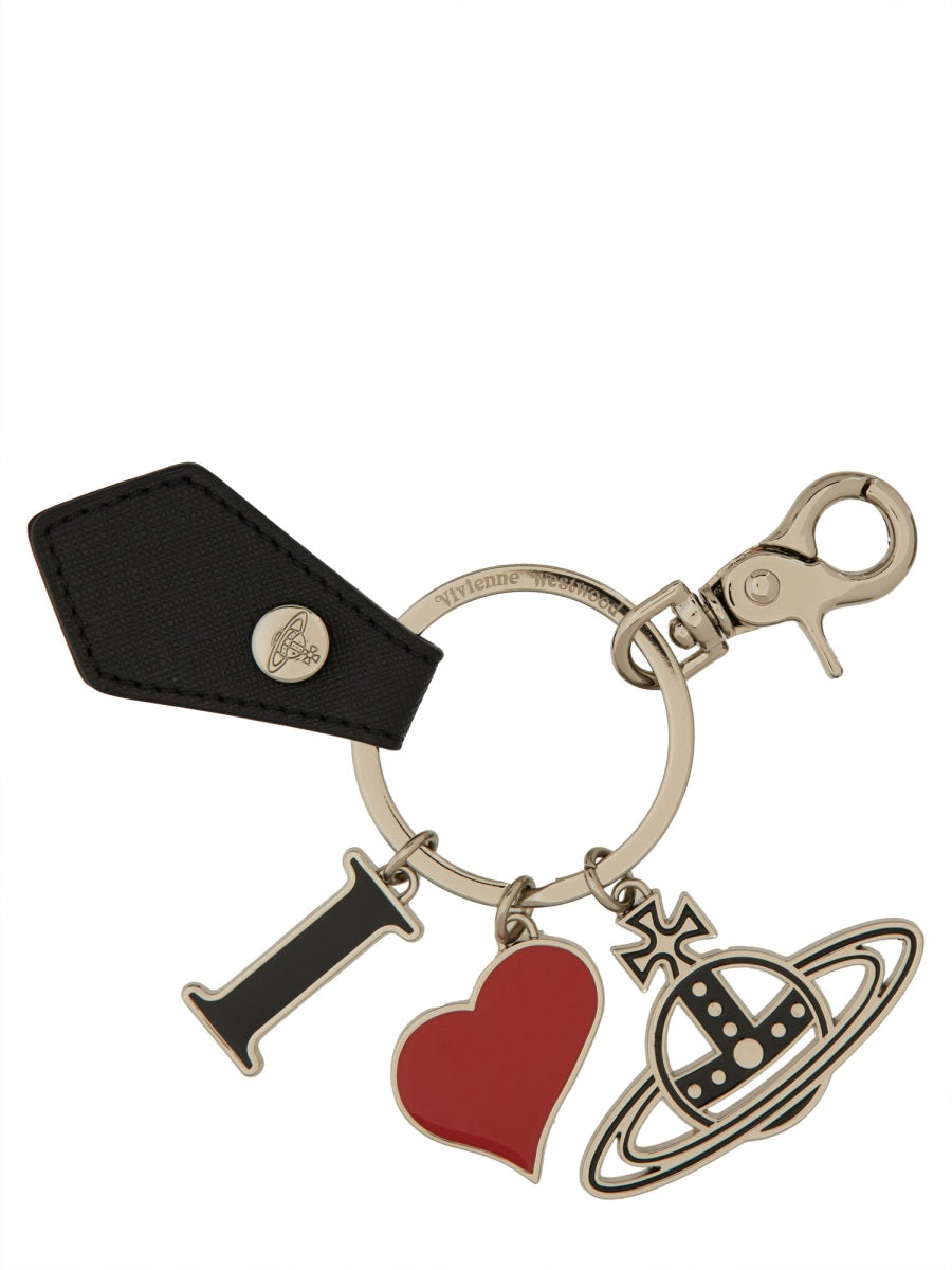 Vivienne Westwood Keychains - Black | Wanan Luxury