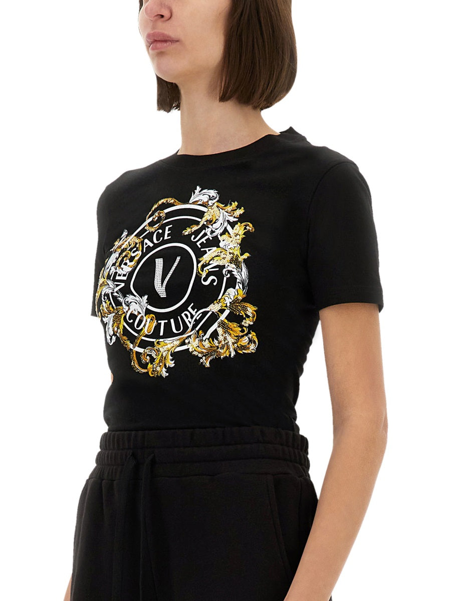 Versace Jeans Couture T shirts - Black | Wanan Luxury