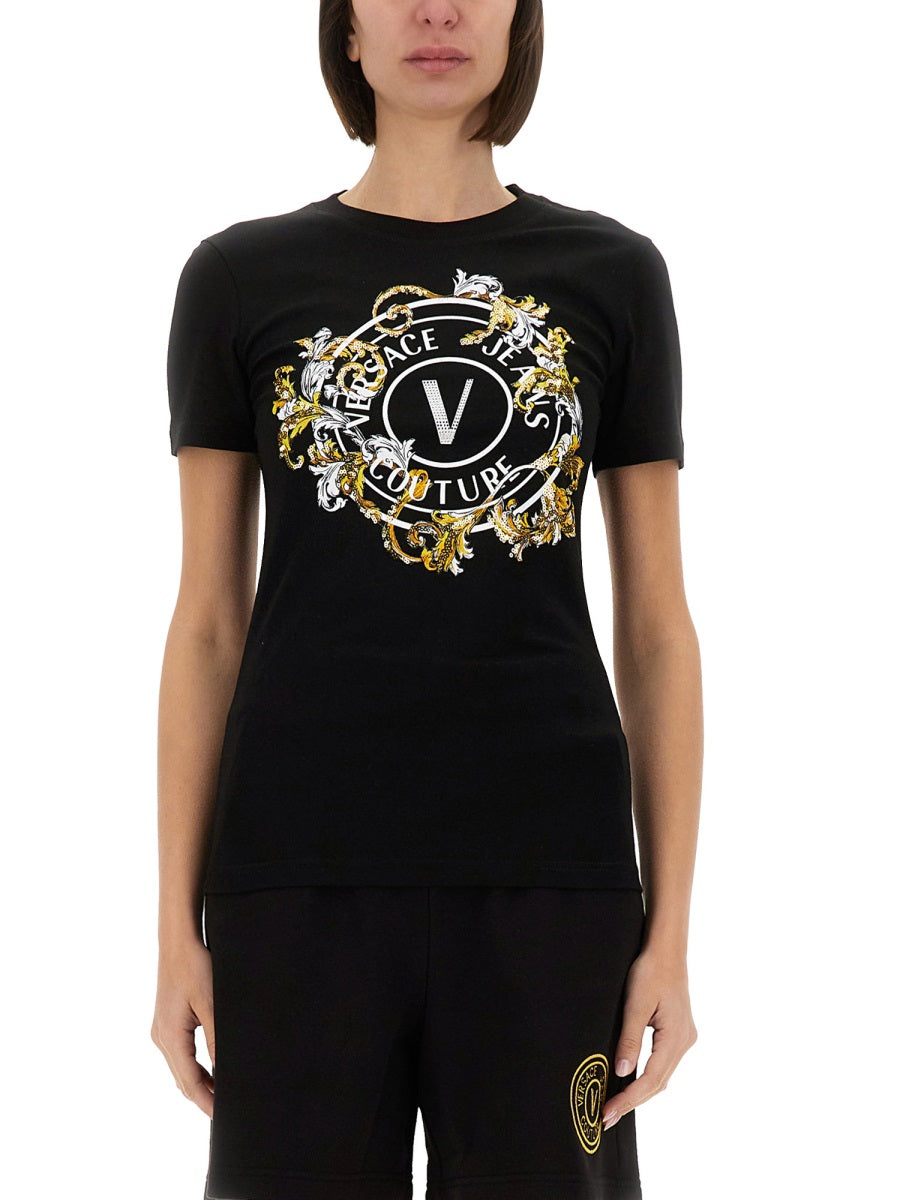 Versace Jeans Couture T shirts - Black | Wanan Luxury