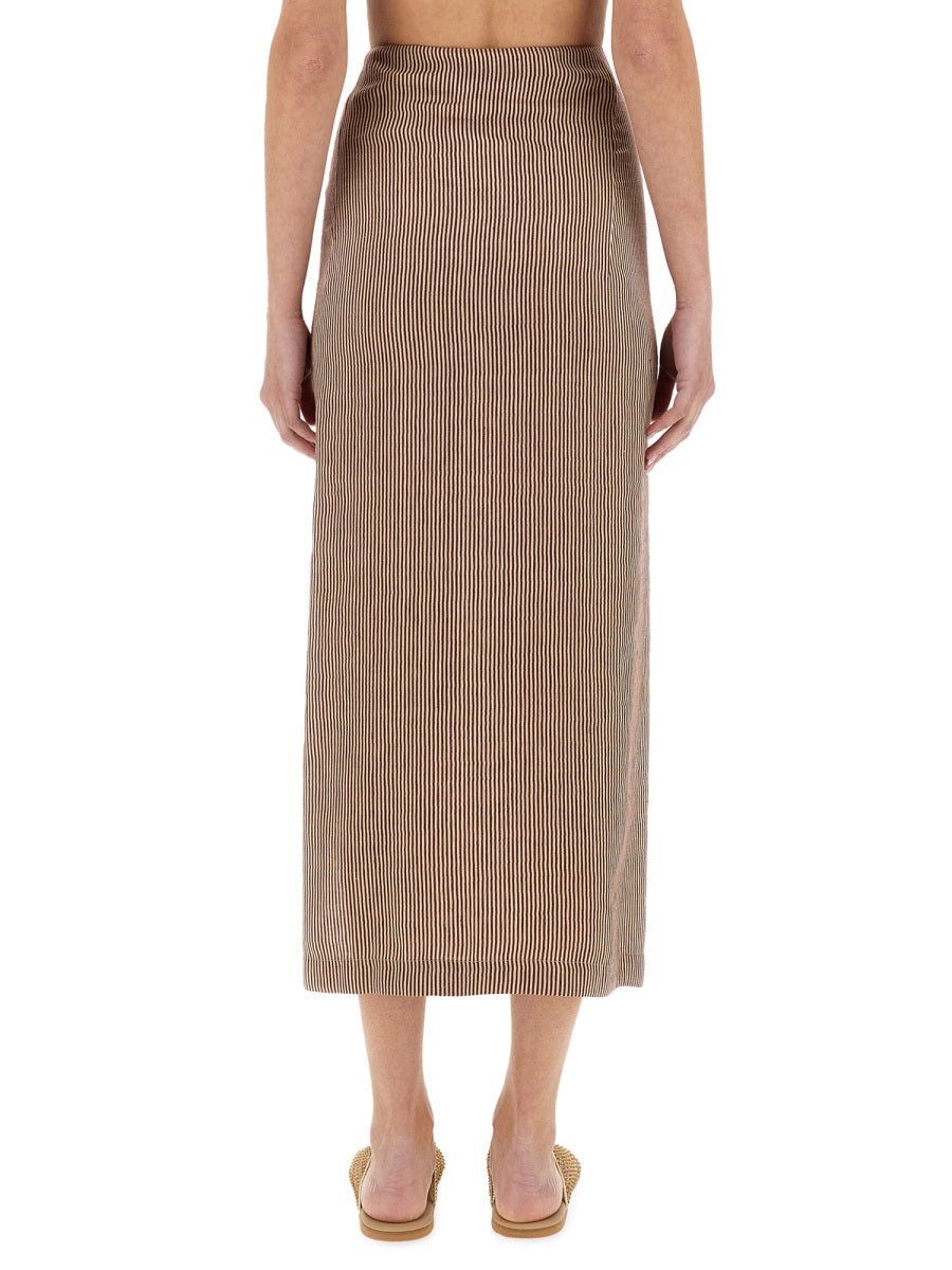 Alysi Skirts - Burgundy | Wanan Luxury